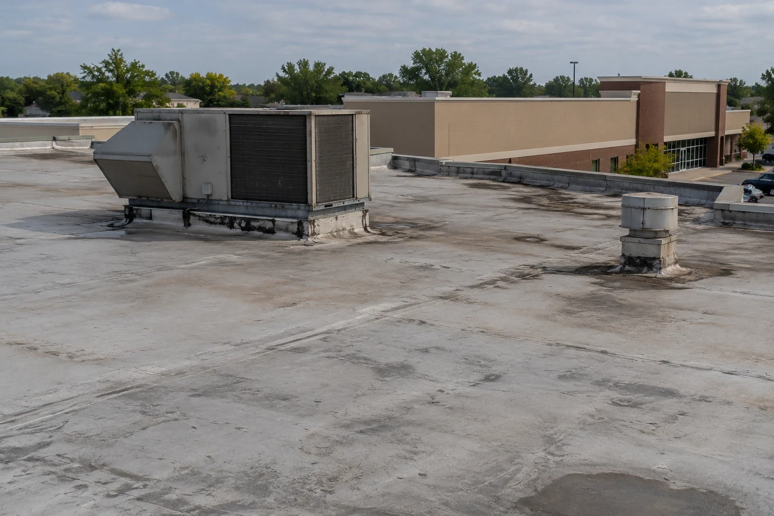 Commercial Grocery Store Roofing in Irving, TX