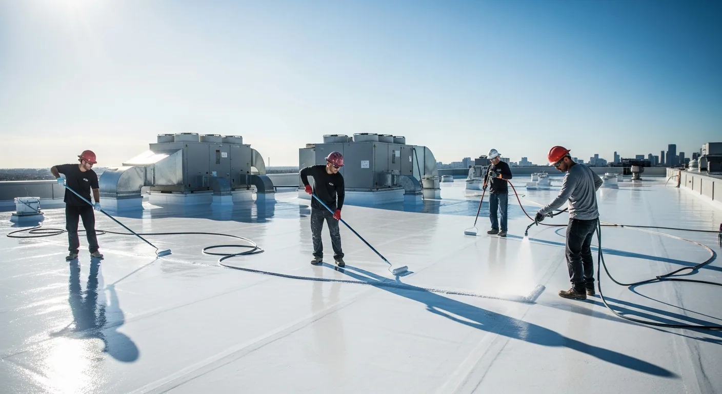 Commercial Silicone Roof Coatings in Irving, TX