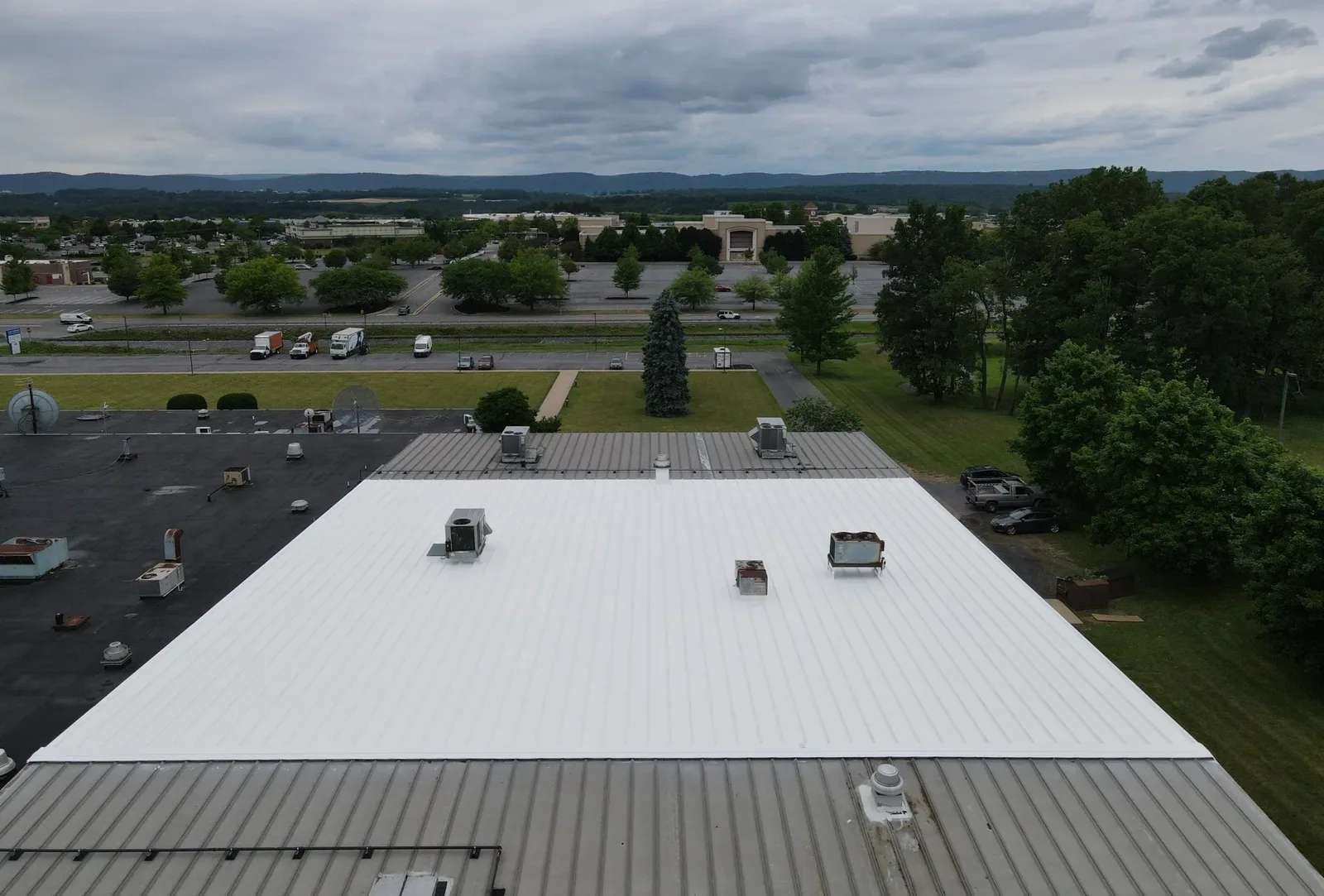 Commercial Roof Coating Restoration in Irving, TX Commercial Roof Coating Restoration in Irving, TX